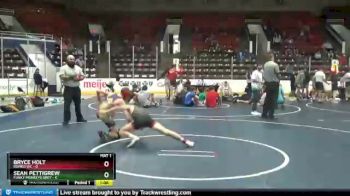 108 lbs Round 4 (6 Team) - Bryce Holt, Romeo WC vs Sean Pettigrew, Funky Monkeys Grey