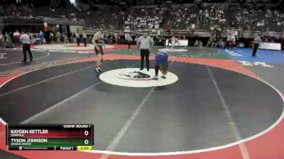 Champ. Round 1 - Kayden Kettler, Norfolk vs Tyson Johnson, Omaha North