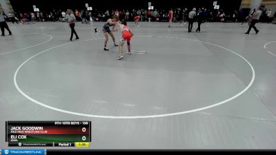 138 lbs Champ. Round 2 - Jack Goodwin, Mile High Wrestling Club vs Eli Cox, Iowa