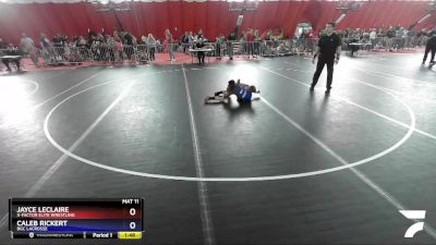 77 lbs Semifinal - Jayce Leclaire, X-Factor Elite Wrestling vs Caleb Rickert, BGC LaCrosse