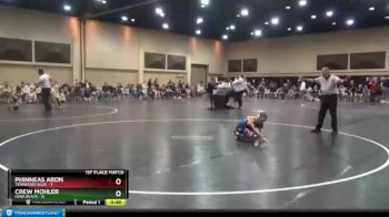 45 lbs Finals (2 Team) - Phinneas Aron, Tennessee Blue vs Crew Mohler, Iowa Black