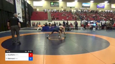 74 kg Rnd Of 32 - Jake Sueflohn, Boilermaker RTC vs Taleb Rahmani, Pittsburgh Wrestling Club