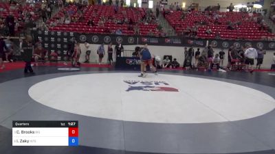 85 kg Quarters - Caden Brooks, Big Cat Wrestling Club vs Ibrahim Zaky, Integrity Wrestling Club