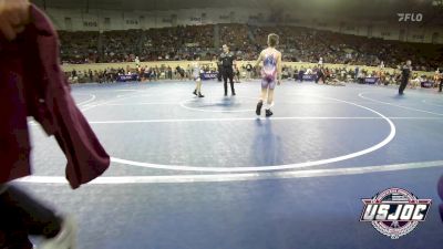 70 lbs Round Of 32 - OJ Hall, Jflo Trained vs Kason Wolfe, Keystone Wrestling Club