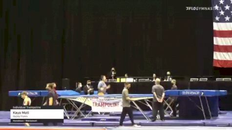 Kaya Motl - Individual Trampoline, Gypsy Flyers - 2021 USA Gymnastics Championships