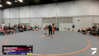 170 lbs Placement Matches (8 Team) - Malachi Thomas, South Carolina vs Connor Reese, N Carolina