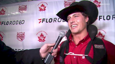 Night 3 Interview With Dantan Bertsch - 2021 Canadian Finals Rodeo