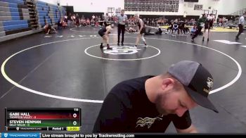 113 lbs Round 1 (10 Team) - Gabe Hall, Thompson Valley vs Steven Henman, Kelly Walsh