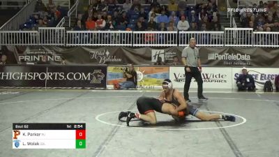 174 lbs Prelims - Kevin Parker, Princeton vs Lennox Wolak, Columbia