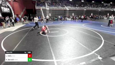 106 lbs Quarterfinal - Liam Kelly, Colorado Top Team vs Hayden Berreth, Havre WC