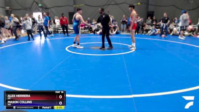 165 lbs Quarterfinal - Alex Herrera, OR vs Mason Collins, WA