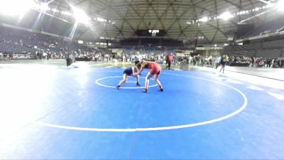 145 lbs Round 5 - Leandra Agee, Omak Wrecking Crew vs Faith Kistenmacher, Eatonville Cruisers Wrestling