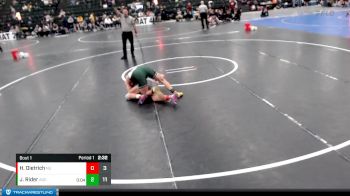 149 lbs Finals (2 Team) - Hunter Dietrich, Newman vs Josiah Rider, Adams State