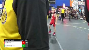 82 lbs Round 1 (6 Team) - Kaiden Skodak, The Funky Singlets vs Colt Precious, Mat Monsters