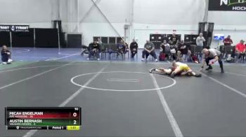 92 lbs Round 2 (8 Team) - Micah Engelman, Mat Assassins vs Austin Bernash, Vougars Honors