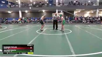 120 lbs Round 3 (6 Team) - Gunner Taylor, Delta vs Kayden Dauch, Clear Fork
