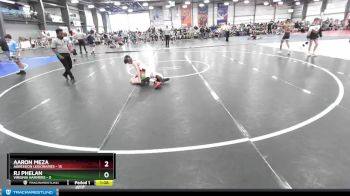 84 lbs Rd# 1 9:00am Friday - Aaron Meza, Agression Legionaries vs RJ Phelan, Virginia Hammers