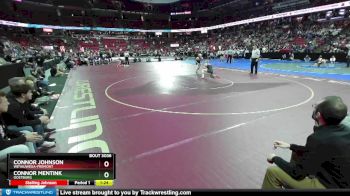 D3-157 lbs Champ. Round 1 - Connor Johnson, Weyauwega-Fremont vs Connor Mentink, Oostburg