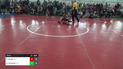 55 lbs Pools - Sammy Myatt, BAM Training Center vs Oscar Ormond, Ares W.C. (MI)