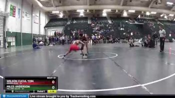 113 lbs Placement Matches (16 Team) - Miles Anderson, Millard South vs Wilson Cucul Tzin, Broken Bow