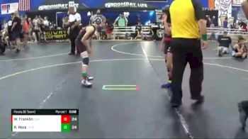 82 lbs Finals (8 Team) - Roland Ross, Untouchables Black vs Whitney Franklin, Combative Sports Athletic Center