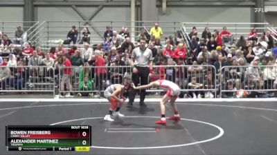 64 lbs Semifinal - Bowen Freisberg, Caney Valley vs Alexander Martinez, Triumph