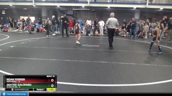 56 lbs Round 6 (8 Team) - Noah Ferrer, Iron Horse vs Dexter Galofaro, Scanlan WA