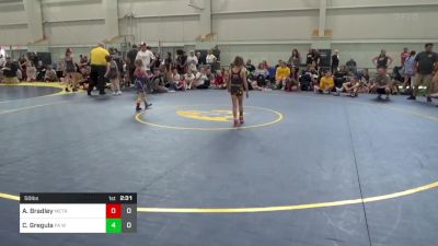 50 lbs Final - Abby Bradley, Metro All-Stars vs Charae Gregula, PA West