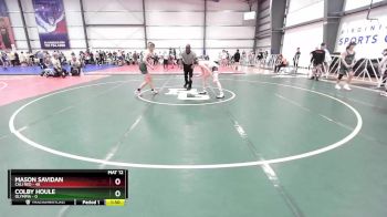 120 lbs Rd# 2 10:30am Friday - Mason Savidan, Cali Red vs Colby Houle, Olympia