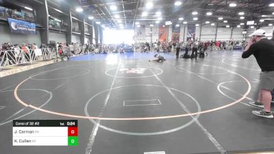 138 lbs Consi Of 32 #2 - Josh Carman, OH vs Kieran Cullen, NY