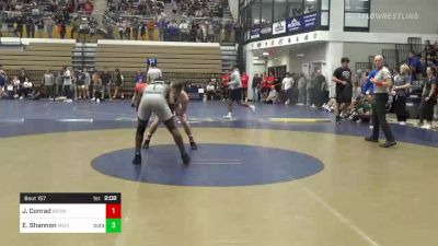 174 lbs Round Of 32 - Jonothan Conrad, Brown University vs Emille `DJ` Shannon, Michigan State