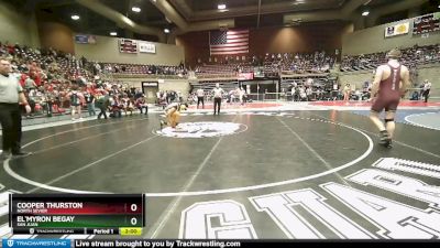 2A 190 lbs Cons. Round 2 - El`Myron Begay, San Juan vs Cooper THURSTON, North Sevier