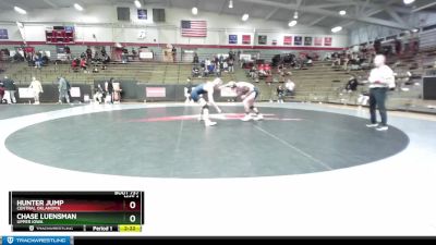 165 lbs Quarterfinal - Chase Luensman, Upper Iowa vs Hunter Jump, Central Oklahoma