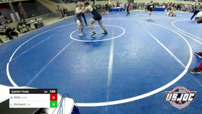 Quarterfinal - Kaden Stitt, Team Choctaw vs Logan Richard, Lions Wrestling Academy