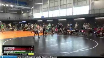 85 lbs Round 9 (10 Team) - Libertie Nigh, Black Mambas vs Saya Hongmoungkhoune, Big Money Movin