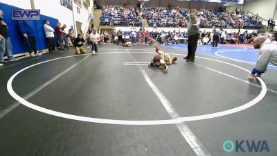 61 lbs Rr Rnd 1 - Callen Wilkinson, Jenks Trojan Wrestling Club vs Kye Travis, Pryor Tigers