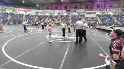 54 lbs Consi Of 8 #1 - Wayne Bajza, Bald Eagle Wrestling vs Asa Mondragon, Top Notch