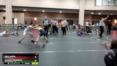 105 lbs Semis & 1st Wrestleback (8 Team) - Jack Jastal, Ohio Gold vs Hayden Piovarchy, Untouchables