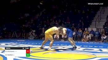 285 lbs Blake Wolters, SDSU vs Brain Andrews, Wyoming