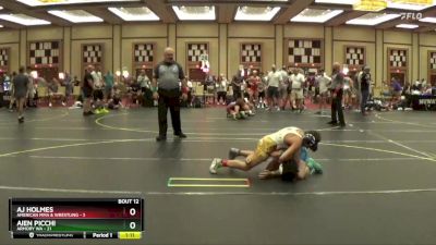 96 lbs Finals (8 Team) - AJ Holmes, American MMA & Wrestling vs Aien Picchi, Armory WA