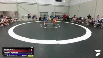 105 lbs Round 3 (6 Team) - Khole Perez, Illinois vs Moriah Morphet, Indiana