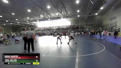 90 lbs Round 3 - Trek Keller, Preston Wrestling vs Heinz Harper, Wasatch Wrestling Club