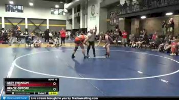 190 lbs Round 4 (6 Team) - Abby Swanson, Wisconsin vs Gracie Gifford, Missouri Gold