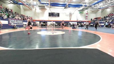 115 lbs Semifinal - Reese Zimmer, DeKalb vs Reaghan Madura, Springfield (H.S.)