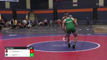 197 lbs Semifinal - Jacob Cardenas, Cornell vs Lou Deprez, Binghamton