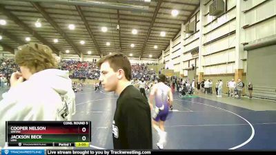 144 lbs Cons. Round 5 - Cooper Nelson, Uintah vs Jackson Beck, Lehi