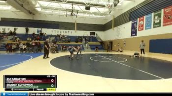 98 lbs Round 5 - Braden Schupman, Deer Park Ironman Wrestling Club vs Jax Stratton, Inland Northwest Wrestling Training Center