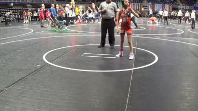 84 lbs Round Of 16 - Alana Hillier, Elk Lake vs Kataleen Wilder, Dieruff