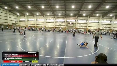 48+ 1st Place Match - Briggs Wright, Sanderson Wrestling Academy vs Noah Cunningham, Hill AFB