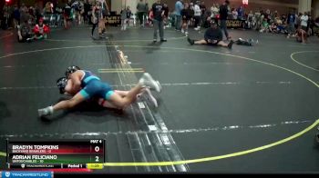 85 lbs Round 5 (6 Team) - Bradyn Tompkins, Backyard Brawlers vs Adrian Feliciano, Untouchables